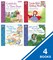 Carson Dellosa Keepsake Stories Classic Children&#x27;s Fairy Tales in Spanish and English Book Set, The Three Little Pigs, Little Red Riding Hood, Goldilocks, Jack &#x26; the Beanstalk Bilingual Books for Kids